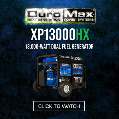 DuroMax XP9000iH 7600W/9000W 459cc Remote Start Dual Fuel Inverter Generator New